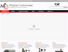 Tablet Screenshot of mxturbocharger.com